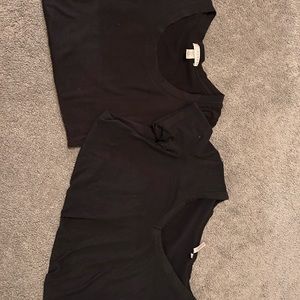 Bundle of 2 Black T shirts